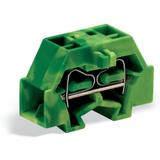 Złączka 4‑przewodowa końcowa 1,5mm2 żółto‑zielona 260‑357 /50szt./ WAGO