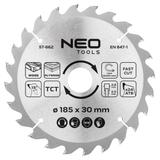 Tarcza do pilarki, widiowa, 185 x 30 mm, 24 zęby