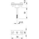 370/H, ŚRUB.OBEJMA DYS.Z WKRĘTEM 52MM