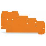 ścianka końcowa szara