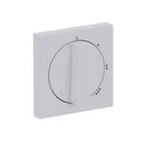 CARAT/FUTURE  Pokrywa z pokrętłem i nadrukiem biały studyjny