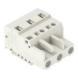Gniazdo MCS‑MIDI Classic 3‑biegunowe jasnoszare raster 7,5mm 721‑203/026‑000 /100szt./ WAGO