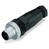 wtyczka prosta M12 4-biegunowa