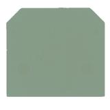 AP SAK4-10 GR 7042 Płytka końcowa (styki), 40 mm x 1.5 mm, szary /20szt./ 1853970000 WEIDMÜLLER