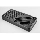 Klucze płasko-oczkowe 6-19 mm, zestaw 14 szt., wkładka