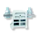 Złączka szynowa 2‑przewodowa 240mm2 szara śruba M12 ZSG 1‑240.0s 12904312 SIMET