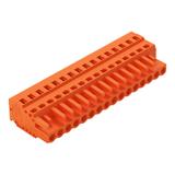 Gniazdo MCS-MIDI Classic 16-biegunowe pomarańczowe raster 5,08mm /25szt./ 231-316/026-000 WAGO