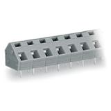 Listwa zaciskowa do płytek drukowanych 7‑biegunowa szara raster 7,5/7,62mm 236‑507 /20szt./ WAGO