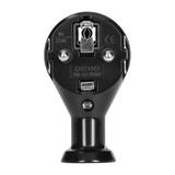 Wtyczka kątowa 2P+Z, Uni-Schuko, czarna OR-AE-13261/B ORNO