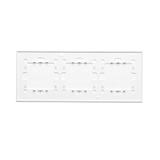 Simon 54 Touch Panel dotykowy S54 Touch 3 moduły 2 pola dotykowe pionowe + 4 pola dotykowe +  4 pola dotykowe biała perła DSTR3344/70 KONTAKT