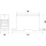 Złączka przelotowa WLZ35P/240/s 48.503 OPATÓWEK
