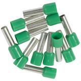 KOŃCÓWKA TULEJKOWA Z KOŁNIERZEM IZOL. 6MM2 DOSTARCZANA W PASKACH - ZIELONA, Legrand