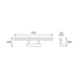 RITON LED 6W MAT CHROME 4000K 03074 IDEUS