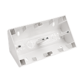 Simon 54 Premium Puszka natynkowa narożna 2-krotna do ramek PREMIUM biały