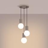 Lampa wisząca HALO 3P taupe