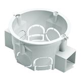 Puszka podtynkowa 60 mm płytka szeregowa, biała