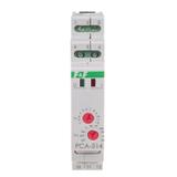 Jednofunkcyjny-awersyjny styki: 1Z/R U=230 i 24V I=10A 1 moduł PCA-514DUO F&F