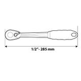 Grzechotka 1/2", 285 mm