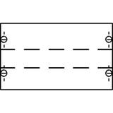 MBK106K Zestaw moduł pod zaciski na szynę DIN (do samodzielnego montażu)