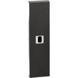 LIVING NOW - KLAWISZ Z OKIENKIEM PODŚWIETLENIA  BOJLER  - 1 MODUŁ - CZERŃ, Bticino