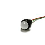 Klp20W/24V ,  Kontrolka diodowa, klosz 20 mm, 24V, biały