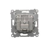 Simon 54 Gniazdo R-TV-DATA srebrny mat DAD.01/43 KONTAKT