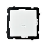 Łącznik bezprzewodowy dwukanałowy do systemu F&F - kolor biały