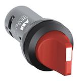 Przełącznik obrotowy 2poz.1NC czerwony C2SS1-10R-01