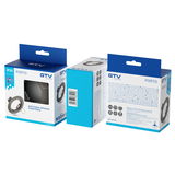 SUFITOWA OPRAWA PUNKTOWA(OCZKO)  PORTO, ODLEW, IP20, CZARNY CHROM