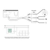 Automat zmierzchowy z wewnętrznym czujnikiem światłoczułym AZH-C-24V F&F