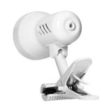 Dalla lampa biurkowa z klipsem 40W E27 stal + tworzywo biała DL-10/W ORNO