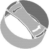 Ramka do oprawy LED DOWNLIGHT IP44 FRAME DN 115 WT 4058075709904 LEDVANCE