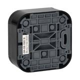 Łącznik świecznikowy natynkowy ToDo IP20, czarny, 10 szt