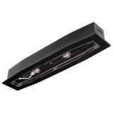 Oprawa sieciowo-awaryjna podtynkowa SUPREMA LED SC 250 SA 3H CT IP54 PT [BLK] / soczewka korytarzowa