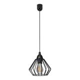 Waya 1P E27 lampa wisząca max. 60W czarna AD-LD-6263BE27M ORNO