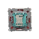 Simon Basic Łącznik świecznikowy 10A 250V szybkozłączka czerwony BMW5.01/22 KONTAKT