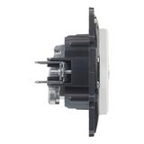 Niloe Step - gniazdo TV-R-SAT przelotowe, 14 dB - kolor biały, Legrand