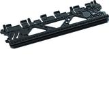 tehalit.BRN65 Nośnik pokrywy/ puszek kanału, czarny