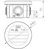 T25, SKRZYNKI ROZGAŁĘŹNE 80X51