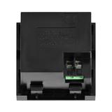 NOEN USB x 2 podwójny port modułowy 45x45mm z ładowarką USB 2,1A 5V DC czarny OR-GM-9010/B/USBX2 ORN