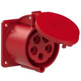 GNIAZDO TABLICOWE PROSTE TWIST  32A 400V 3P+Z+N 75x75mm  IP44