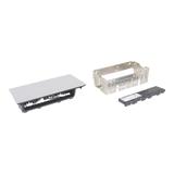 INCARA: POP UP - 8 MODUŁÓW MOSAIC 45-ALUMINIUM, Legrand