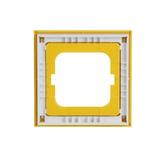 AXCENT Ramka 1-krotna  żółty