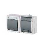 ŁNT AQUANT 1B/SCH+GNT 2P+SZARE IP55