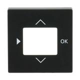 FUTURE Pokrywa  zegara 6455, 6456  Do 6455, 6456, 1098 U/UF czarny matowy