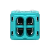 Złączka instalacyjna wciskana 4-przewodowa; Dwurzędowa; Na drut 0,75-2,5mm2; IEC 300V/24A 100 szt. O