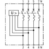 Aparat POP 4 do ochrony przed przepięciami dorywczymi TOV