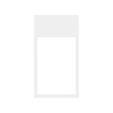 Simon 100 Ramka minimal pionowa 2-krotna 3x1/2 biały mat