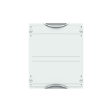 MBS128 Zestaw moduł z Szynami Cu 30x5mm zamocowanymi pionowo (do samodzielnego montażu)