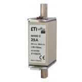Wkładka topikowa NH do ochrony akumulatorów, magazynów energii DC NH000 WT-00C gBat 25A 80V DC 004110076 ETI